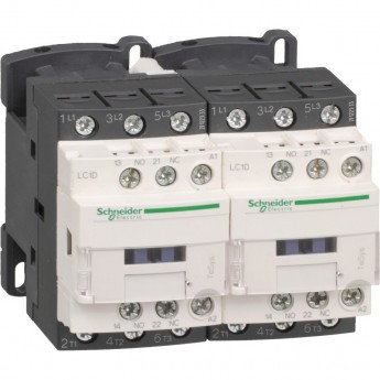Контактор реверсивный SCHNEIDER ELECTRIC TESYS 3Р,9A,НО+НЗ,24V DС