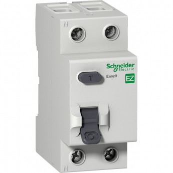 Дифференциальный выключатель (УЗО) SCHNEIDER ELECTRIC EASY 9 2П 25А 10мА AC 230В =S=