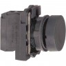 Кнопка 22мм SCHNEIDER ELECTRIC HARMONY XB5 черная с возвратом XB5AA21