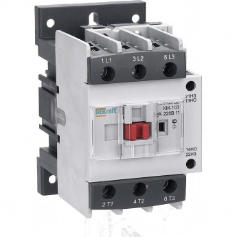 Контактор SCHNEIDER ELECTRIC DEKRAFT 50А 220В АС3 1НО+1НЗ КМ-103