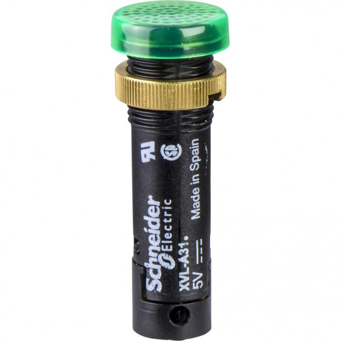 Сигнальная лампа SCHNEIDER ELECTRIC HARMONY XVL 12ММ зеленая XVLA333