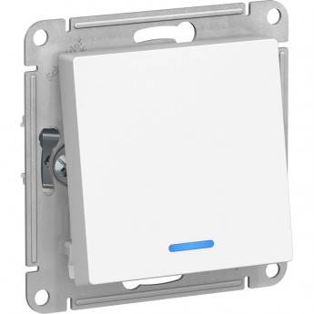 1-клавишный переключатель SCHNEIDER ELECTRIC ATLASDESIGN с подсветкой, 10АХ, механизм, БЕЛЫЙ 1-клавишный переключатель SCHNEIDER ELECTRIC ATLASDESIGN с подсветкой, 10АХ, механизм, БЕЛЫЙ