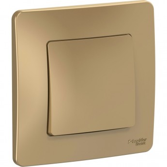 1-клавишный переключатель SCHNEIDER ELECTRIC BLANCA (cх.6), 10А, 250B, ТИТАН 1-клавишный переключатель SCHNEIDER ELECTRIC BLANCA (cх.6), 10А, 250B, ТИТАН