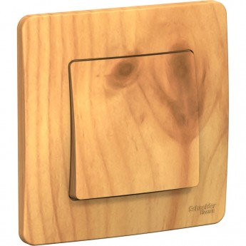 1-клавишный переключатель SCHNEIDER ELECTRIC BLANCA (cх.6), 10А, 250B, ЯСЕНЬ 1-клавишный переключатель SCHNEIDER ELECTRIC BLANCA (cх.6), 10А, 250B, ЯСЕНЬ