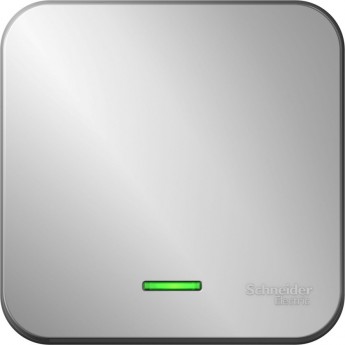 1-клавишный выключатель SCHNEIDER ELECTRIC BLANCA, с подсветкой, 10А, 250B, АЛЮМИНИЙ 1-клавишный выключатель SCHNEIDER ELECTRIC BLANCA, с подсветкой, 10А, 250B, АЛЮМИНИЙ