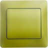1-клавишный выключатель SCHNEIDER ELECTRIC GLOSSA, сх.1, 10АХ, в сборе, ФИСТАШКОВЫЙ GSL001012