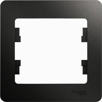 1-постовая рамка SCHNEIDER ELECTRIC GLOSSA, АНТРАЦИТ 1-постовая рамка SCHNEIDER ELECTRIC GLOSSA, АНТРАЦИТ