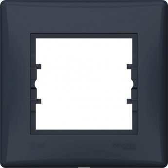 1-постовая рамка SCHNEIDER ELECTRIC SEDNA, горизонтальная IP44, ГРАФИТ