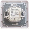 3-клавишный выключатель SCHNEIDER ELECTRIC W59, 10АХ, в сборе, БЕЛЫЙ VS0510-351-18