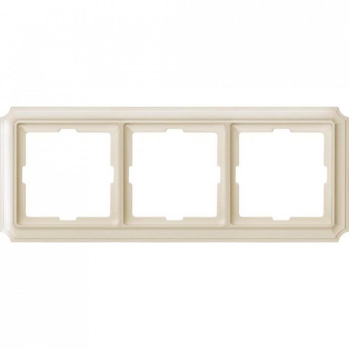 3-постовая рамка SCHNEIDER ELECTRIC MERTEN ANTIQUE, БЕЖЕВЫЙ , SD MTN483344