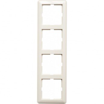 4-постовая рамка SCHNEIDER ELECTRIC W59, слоновая кость