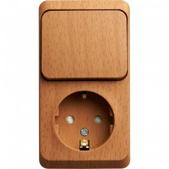 Блок SCHNEIDER ELECTRIC ЭТЮД: розетка с заземлением, со шторками + выключатель 1-клавишный, БУК, Россия Блок SCHNEIDER ELECTRIC ЭТЮД: розетка с заземлением, со шторками + выключатель 1-клавишный, БУК, Россия