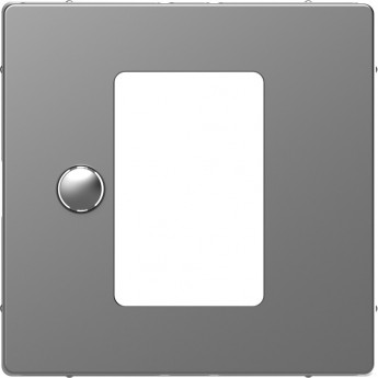 Центральная накладка SCHNEIDER ELECTRIC MERTEN D-LIFE для сенсорного термостата, НЕРЖ. СТАЛЬ, SD