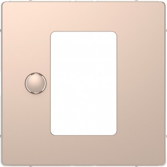 Центральная накладка SCHNEIDER ELECTRIC MERTEN D-LIFE для сенсорного термостата, ШАМПАНЬ, SD