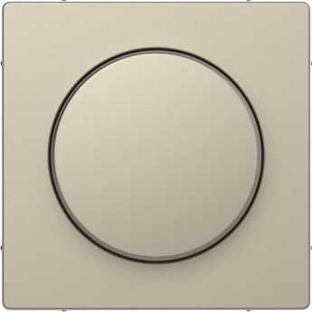 Центральная накладка SCHNEIDER ELECTRIC MERTEN D-LIFE с поворотной рукояткой для диммера, САХАРА, SD
