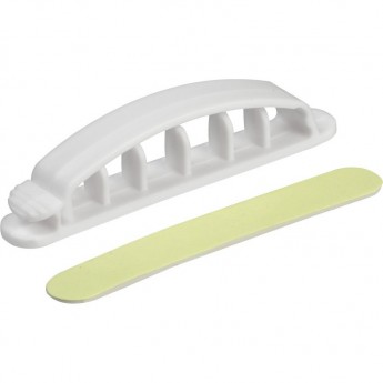 Фиксатор кабеля SCHNEIDER ELECTRIC UNICA SYSTEM+ белый (комплект из 5шт)