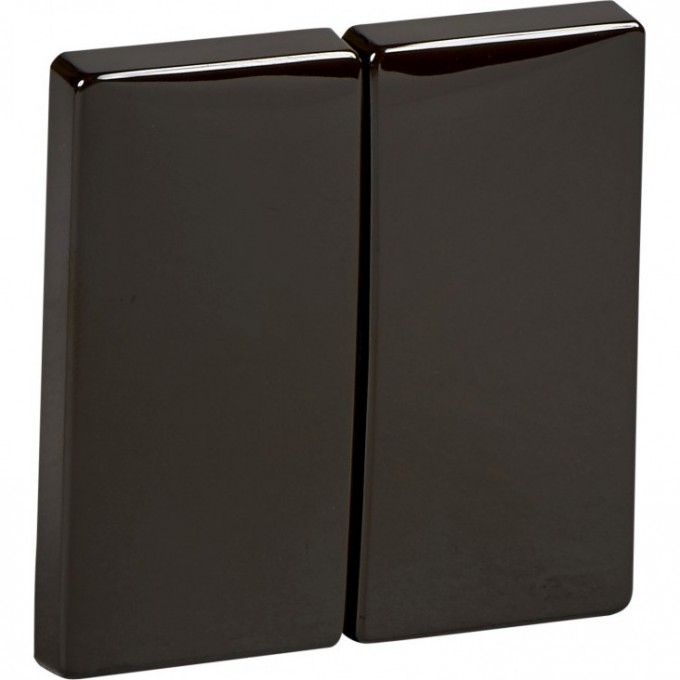 Клавиша двойная SCHNEIDER ELECTRIC MERTEN, КОРИЧНЕВЫЙ, SD MTN3400-4015