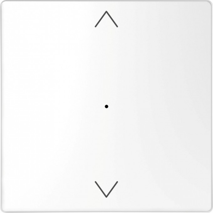 Клавиша одинарная с символами вверх/вниз MERTEN D-LIFE PLUSLINK, БЕЛ. ЛОТОС, SD MTN5215-6035