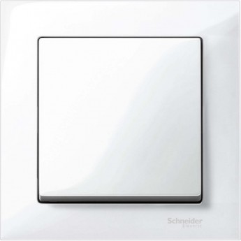 Клавиша одинарная SCHNEIDER ELECTRIC MERTEN Х1, АКТИВНЫЙ БЕЛЫЙ, SM