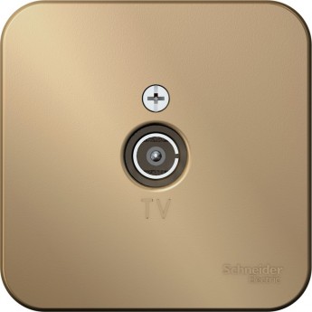 Коннектор ТВ SCHNEIDER ELECTRIC BLANCA с изолирующей пластиной,16А, 250В, ТИТАН