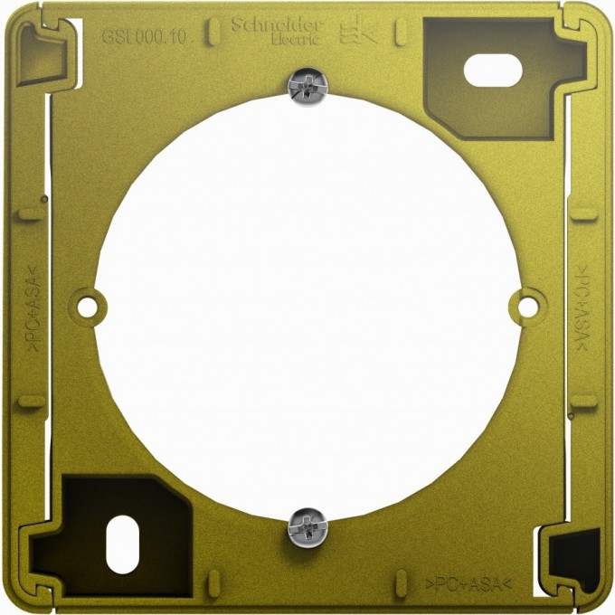 Коробка для наружного монтажа GLOSSA, ФИСТАШКОВЫЙ GSL001000