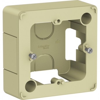 Коробка подъемная SCHNEIDER ELECTRIC BLANCA С/У с возможностью соедин. нескольких коробок, БЕЖЕВЫЙ