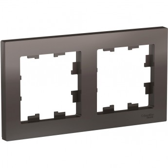 Рамка 2-постовая SCHNEIDER ELECTRIC ATLASDESIGN мокко Рамка 2-постовая SCHNEIDER ELECTRIC ATLASDESIGN мокко