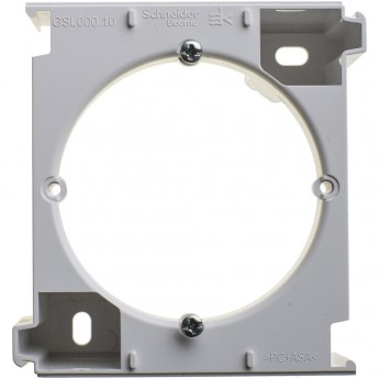 Расширение коробки наружного монтажа GLOSSA, БЕЛЫЙ