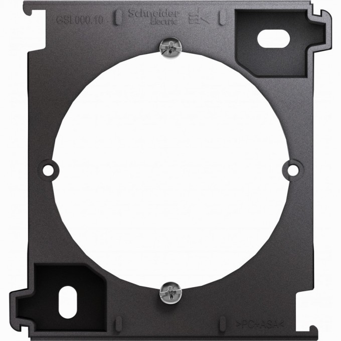 Расширение коробки наружного монтажа GLOSSA, ГРАФИТ GSL001300C