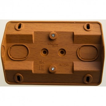 Розетка двойная угловая SCHNEIDER ELECTRIC ЭТЮД без заземления без шторок 16А, БУК, Россия