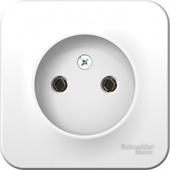 Розетка SCHNEIDER ELECTRIC BLANCA без заземления, без шторок, с изолирующей пластиной, 16А, 250В, белый