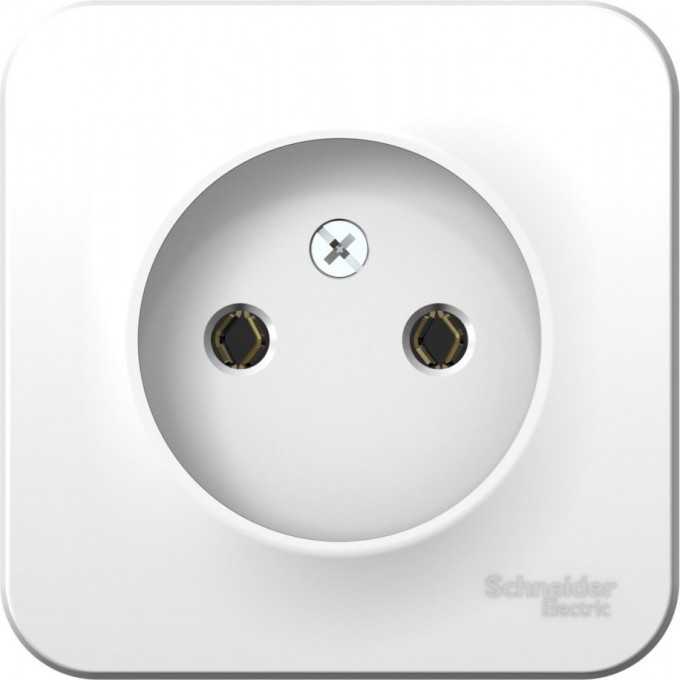 Розетка SCHNEIDER ELECTRIC BLANCA без заземления, без шторок, с изолирующей пластиной, 16А, 250В, белый BLNRA000111