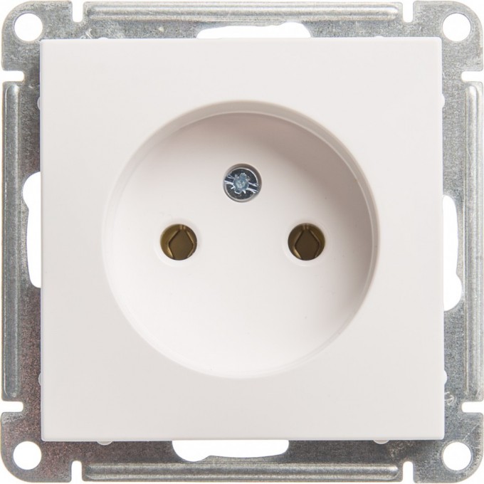 Розетка SCHNEIDER ELECTRIC W59 без заземления без шторок, 16А, механизм, белый RS16-153-1-86