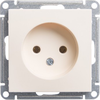 Розетка SCHNEIDER ELECTRIC W59 без заземления без шторок, 16А, механизм, СЛОНОВАЯ КОСТЬ