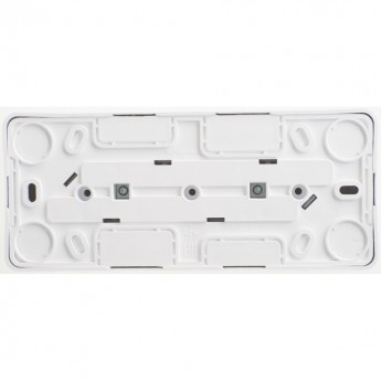 Розетка тройная SCHNEIDER ELECTRIC ЭТЮД без заземления без шторок 16А 250B, белый, Россия