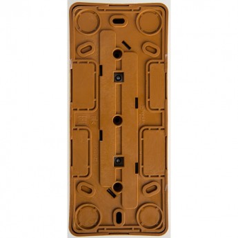 Розетка тройная SCHNEIDER ELECTRIC ЭТЮД без заземления без шторок 16А 250B, бук, Россия