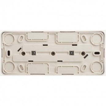 Розетка тройная SCHNEIDER ELECTRIC ЭТЮД без заземления со штороками 16А 250B, кремовый, Россия