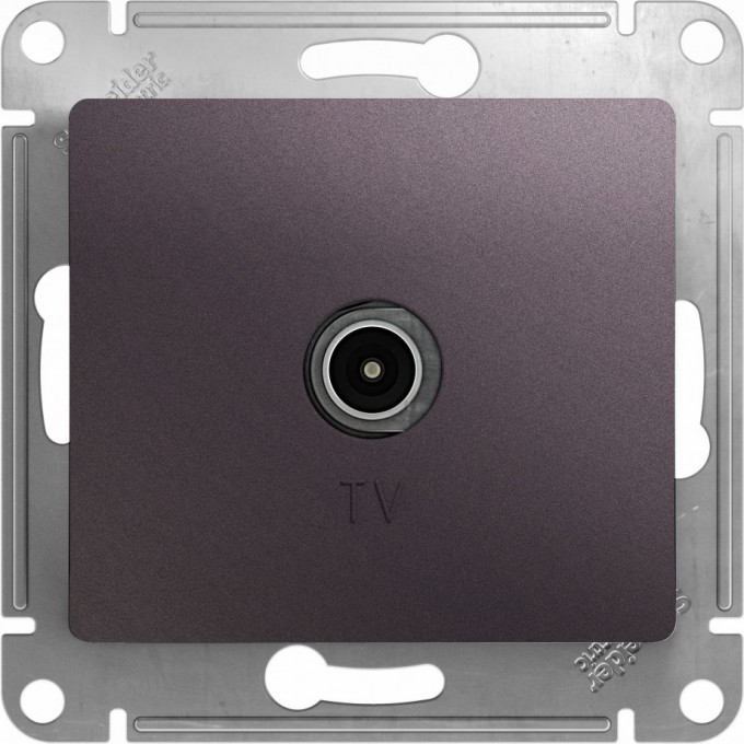 TV антенна коннектор SCHNEIDER ELECTRIC GLOSSA, механизм, СИРЕНЕВЫЙ ТУМАН GSL001493