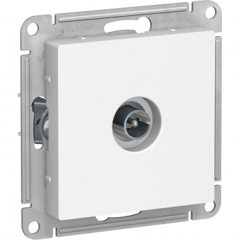 ТВ розетка SCHNEIDER ELECTRIC ATLASDESIGN коннектор, механизм, белый