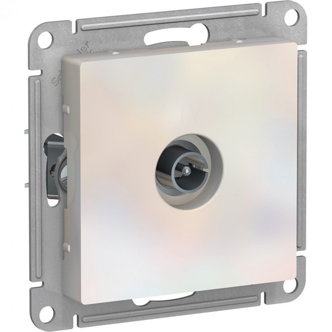 ТВ розетка SCHNEIDER ELECTRIC ATLASDESIGN коннектор, механизм, жемчуг ATN000493