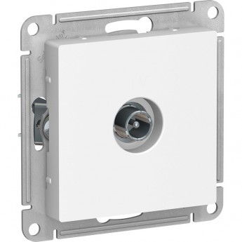 TV розетка SCHNEIDER ELECTRIC ATLASDESIGN оконечная, механизм, БЕЛЫЙ TV розетка SCHNEIDER ELECTRIC ATLASDESIGN оконечная, механизм, БЕЛЫЙ