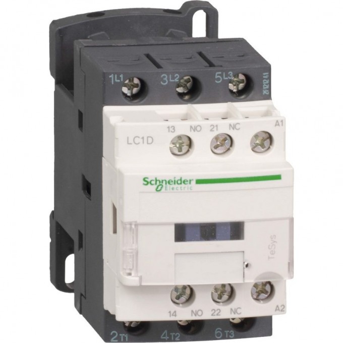 Контактор SCHNEIDER ELECTRIC TESYS D 3Р,9 A,НО+НЗ,220V 50/60 ГЦ, зажим под винт LC1D09M7