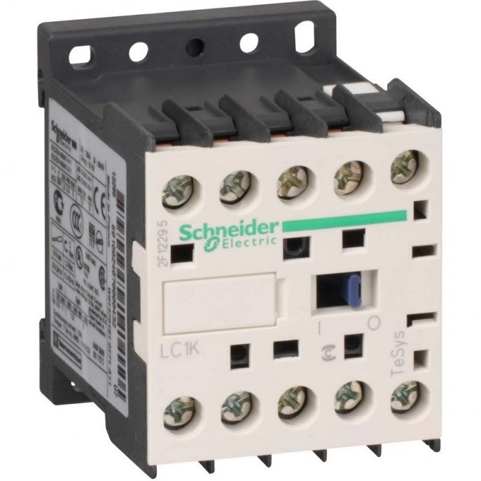 Контактор SCHNEIDER ELECTRIC TESYS K 4Р (2 НО + 2 НЗ),AC1.25A,220V 50/60 ГЦ, винтовой зажим LC1K09008M7