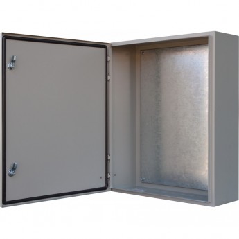 Корпус металлический навесной с монтажной панелью DEKRAFT, 800х650х250, IP54, Щ