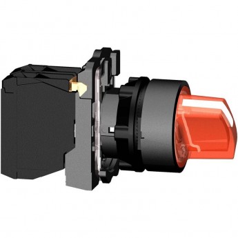 Переключатель SCHNEIDER ELECTRIC HARMONY XB5, 22мм, 230-240В красный с подсветкой