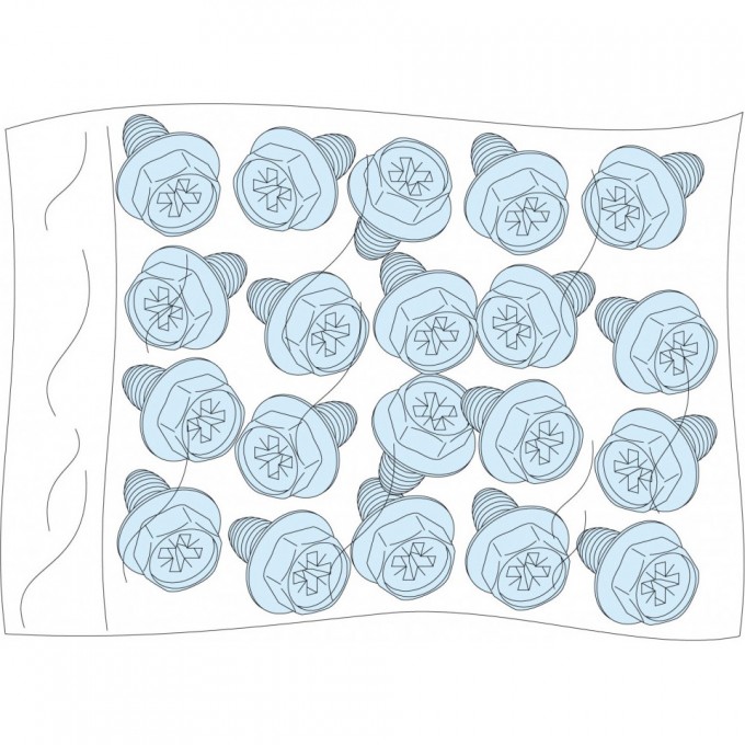 20 винтов-саморезов SCHNEIDER ELECTRIC PRISMAM5 03183