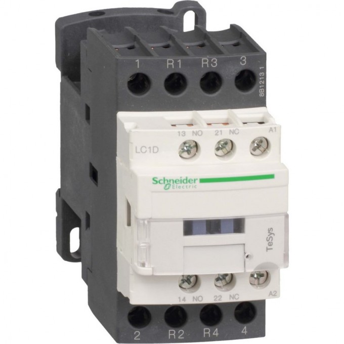 Контактор SCHNEIDER ELECTRIC TESYS D 4P (2НО+2НЗ),АС1 40 А,НО+НЗ,220V 50/60 ГЦ, LC1D258M7