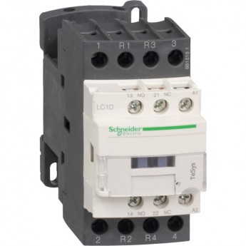 Контактор SCHNEIDER ELECTRIC TESYS D 4P (2НО+2НЗ),АС1 40 А,НО+НЗ,24V DС,ОГРАН. ПЕРЕНАПРЯЖЕНИЙ,