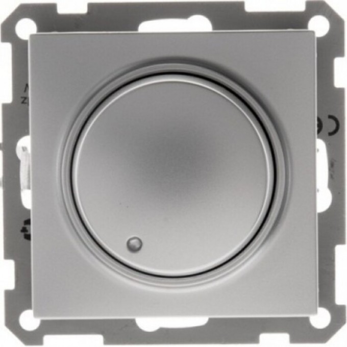 Светорегулятор (диммер) SCHNEIDER ELECTRIC W59 поворотный, 300Вт, 230В, механизм, матовый хром SR-5S0-5-86